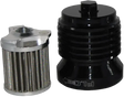 PCS4B Flo Reusable Steel Oil Filter Hd Black
