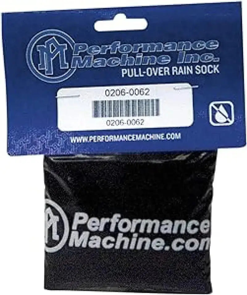 Performance Machine Super Gas Air Cleaner and Universal Pull-Over Rain Sock - Filters