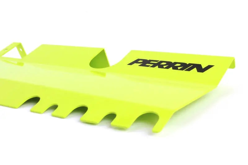 Perrin 15-21 WRX/STI Radiator Shroud (Without OEM Intake Scoop) - Neon Yellow - Truck & Automotive