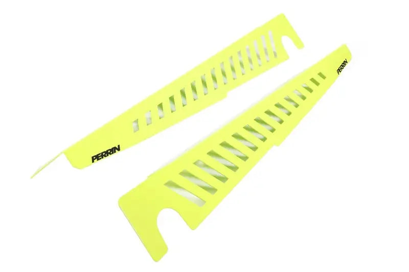 Perrin 22-23 Subaru WRX Fender Shroud Set - Neon Yellow - Exterior Styling