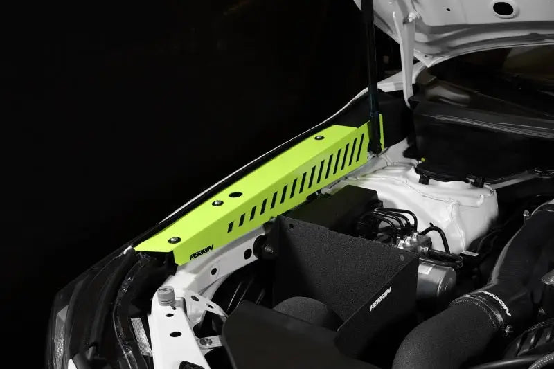 Perrin 22-23 Subaru WRX Fender Shroud Set - Neon Yellow - Exterior Styling