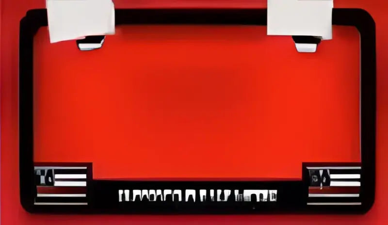 WL818 License Plate Frame