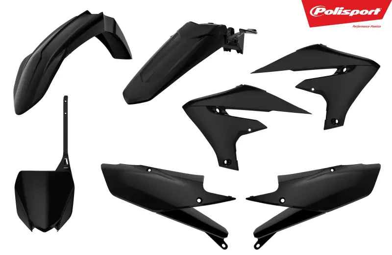 90768 POLISPORT Plastic Body Kit Black