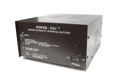 Black power system with internal battery for POWER-PAC 14AH Newmar Power Supply
