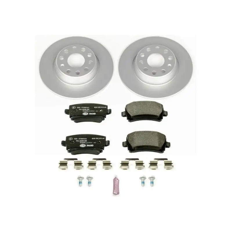 Power Stop 06-09 Audi A3 Rear Euro-Stop Brake Kit - ESK2261