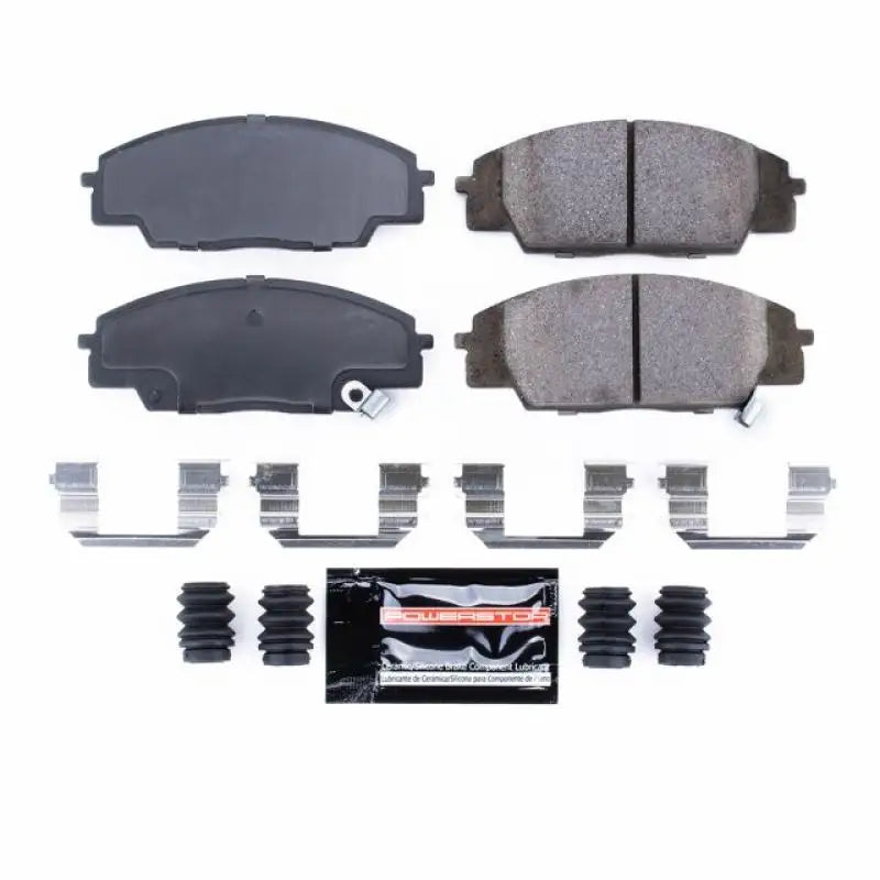 Power Stop 07-10 Acura CSX Front Z23 Evolution Sport Brake Pads w/Hardware - Truck & Automotive