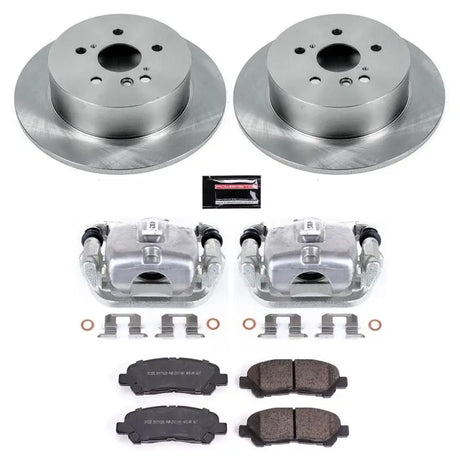 Power Stop 08-13 Toyota High Lander Rear Autospecialty Brake Kit w/Calipers - KCOE4714