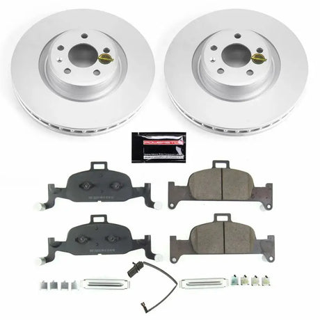 Power Stop 17-19 Audi A4 Front Z23 Evolution Sport Coated Brake Kit - CRK7648