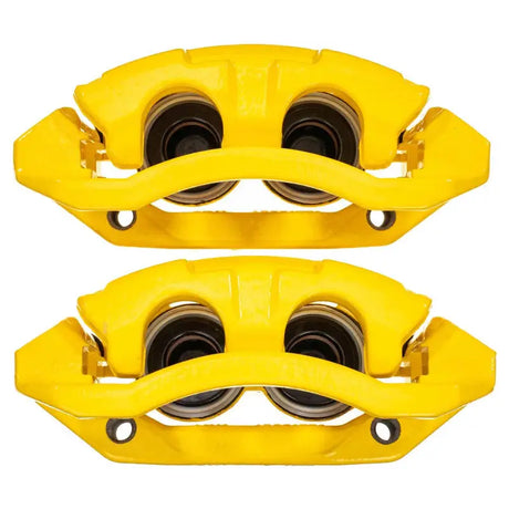 Power Stop 2011 Ram Dakota Front Yellow Caliper w/Bracket (Pair) - S5054YLW