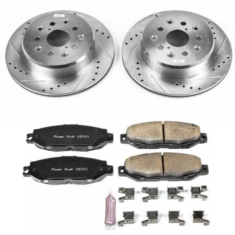 Power Stop 95-00 Lexus LS400 Rear Z23 Evolution Sport Brake Kit - K5061
