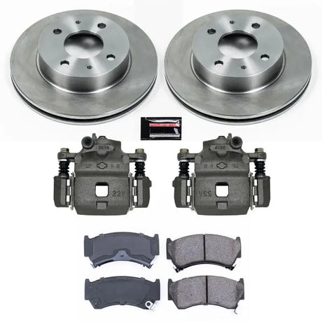Power Stop 95-98 Nissan 200SX Autospecialty Kit w/ Calipers - Front - Truck & Automotive