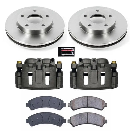 Power Stop 97-05 Chevrolet Blazer Autospecialty Kit w/ Calipers - Front - Truck & Automotive