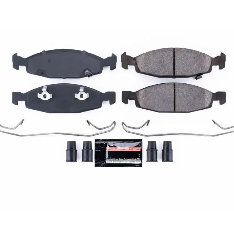 Power Stop 99-03 Jeep Grand Cherokee Front Z23 Evolution Sport Brake Pads w/Hardware - Truck & Automotive