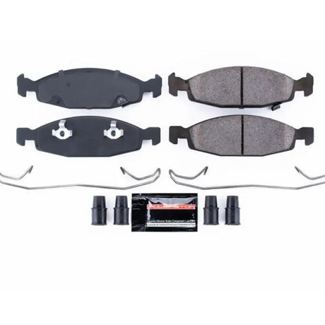 Power Stop 99-03 Jeep Grand Cherokee Front Z23 Evolution Sport Brake Pads w/Hardware - Truck & Automotive