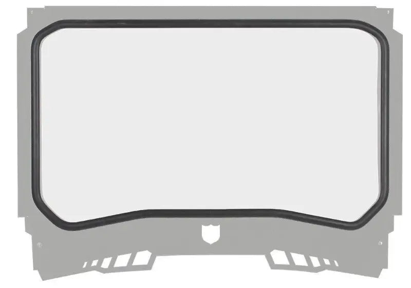 Pro Xp/R Front Windshield Ghost Grey