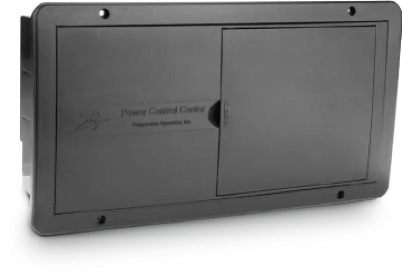 Progressive Dynamics PD50K3Q2GP 30Amp Panel Converter Box Only, black plastic power distribution center, 120V AC.