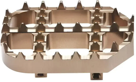 Metal motorcycle foot peg from ProTaper Footpeg Cleat Kit +5mm for Protaper footpeg setup