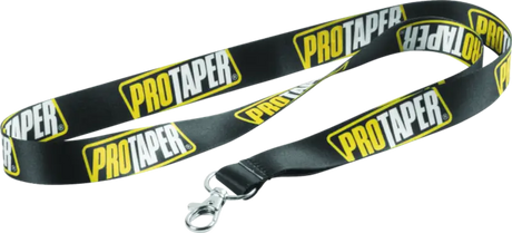 Black ProTaper Lanyard with logo for securely holding keys or small items