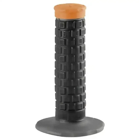 Black and orange ProTaper Pillow Lite Grips for motorcycle, gray black orange style