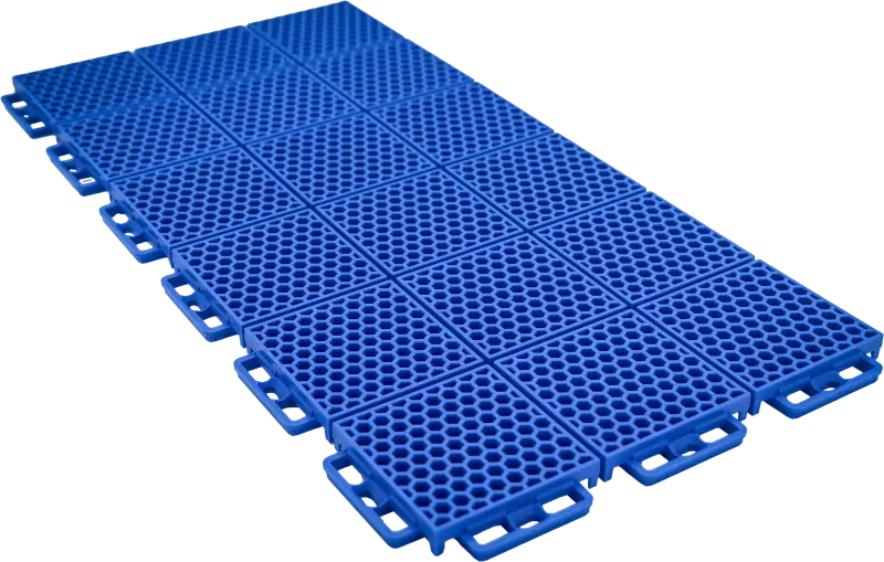 Protech Flooring Smooth Blue 8 Pc - CALIBER