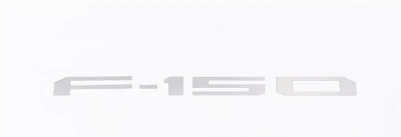 Putco 18-20 Ford F-150 (Cut Letters/Stainless Steel) Tailgate - 55556FD