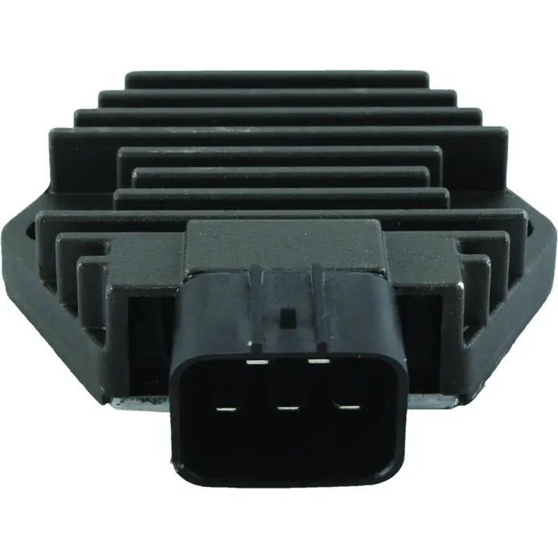 Black voltage regulator rectifier for QuadBoss brake drum seal kit on Honda TRX350FM/FE