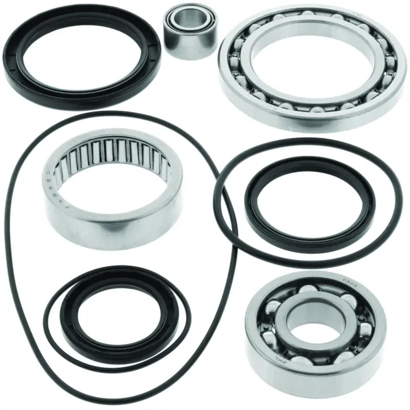 QuadBoss 01-04 Yamaha YFM250 Bear Tracker Rear ATV Wheel Bearing & Seal Kit - 413327 - Engine Components