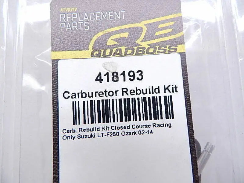 QuadBoss 02-14 Suzuki LT-F250 Ozark Rear ATV Wheel Bearing & Seal Kit - 413483 - Engine Components