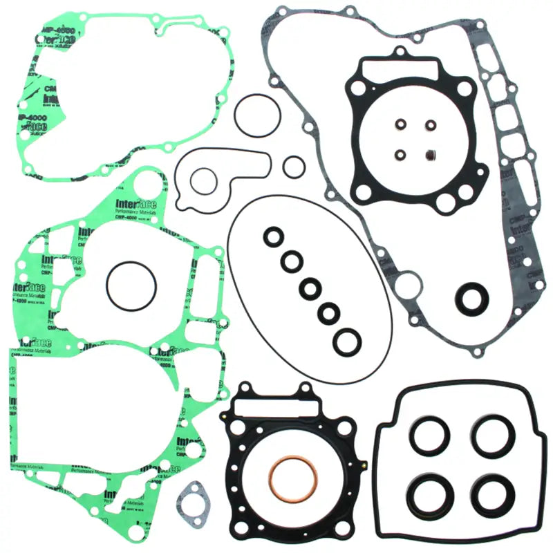 QuadBoss 04-05 Honda TRX450R Complete Gasket Set w/ Oil Seal - 564052 - Engine Components
