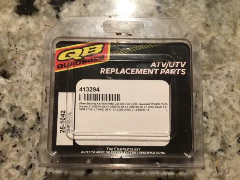 QuadBoss 04-08 Arctic Cat 400 DVX Front ATV Wheel Bearing & Seal Kit - 413294 - Engine Components