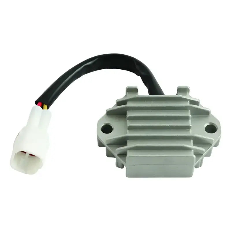Gray voltage regulator with wiring harness for Yamaha YFZ450 quadboss clutch cable upgrade