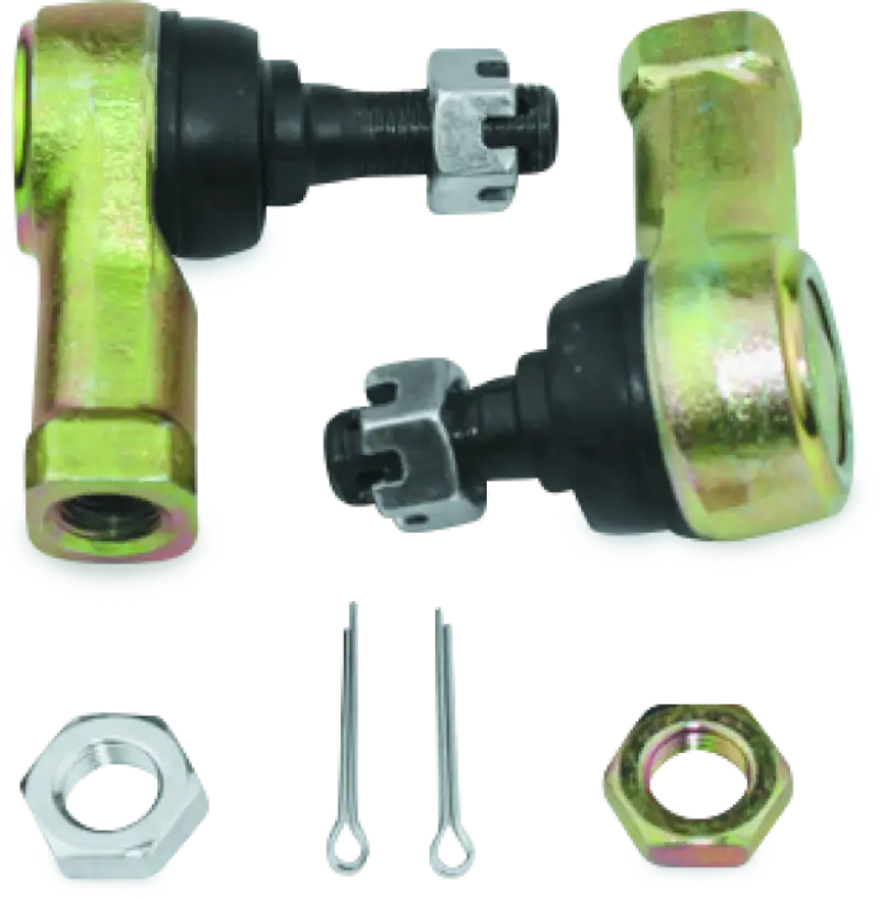 Yamaha YFM400FA Kodiak 4x4 tie rod ends with nuts and cotter pins for replacement