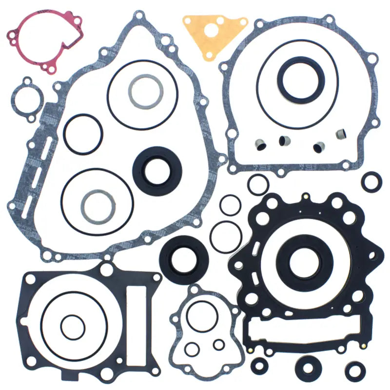 Assorted engine gaskets and seals from QuadBoss Yamaha YFM700 top end gasket set