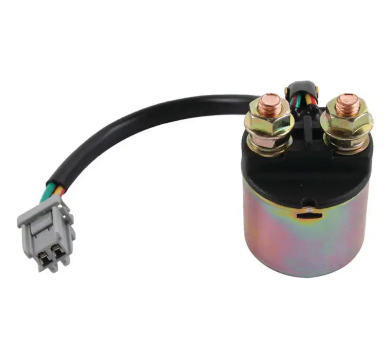 Starter solenoid with wiring harness for Honda MUV700 Big Red quadbike, part of QuadBoss 463795