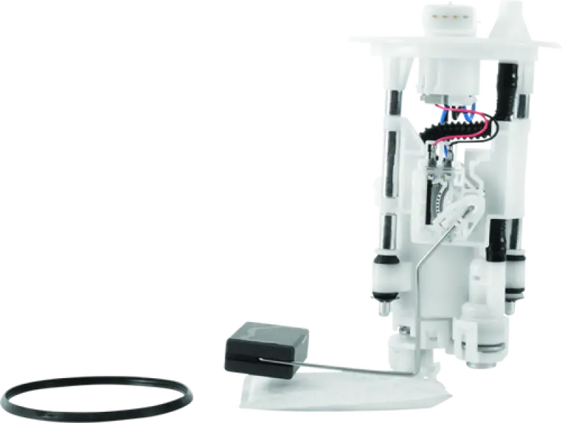 White plastic fuel pump assembly for Yamaha YFM550 Grizzly EPS drive belt replacement