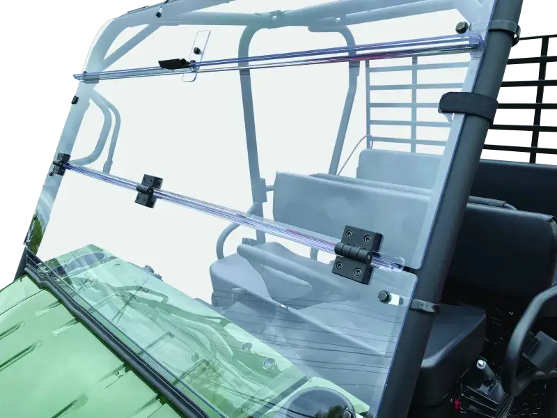 Transparent utility vehicle windshield for Kawasaki KAF620M Mule 4010 4x4 kaf620m mule