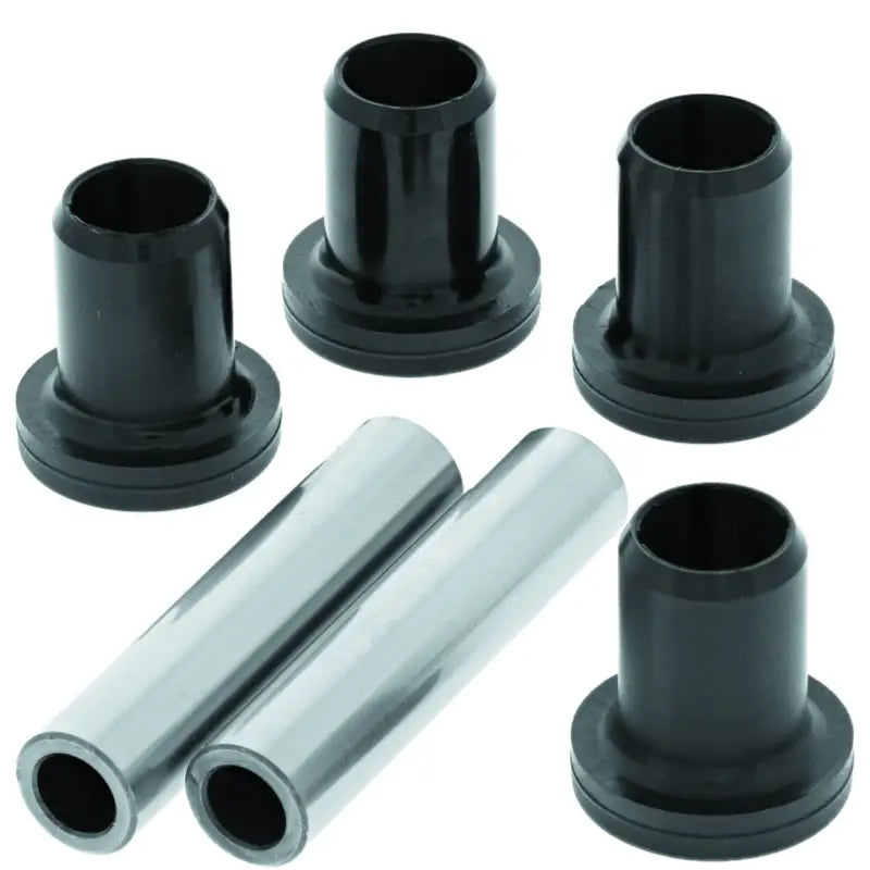 Black bushings and metal sleeves for Polaris Ranger lower A-arm kit replacement