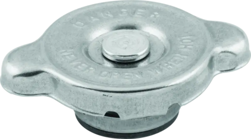 Silver metal radiator cap for Can-Am Commander QuadBoss radiator cap upgrade