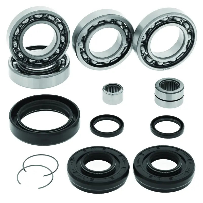 QuadBoss 15-19 Honda TRX420FA FourTrax Rancher 4x4 AT IRS Front Differential Bearing & Seal Kit - RV and Auto Parts