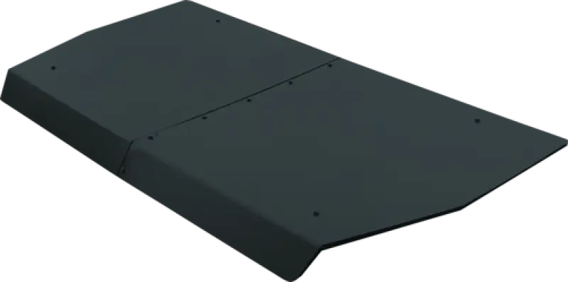 Dark gray metal plate for Honda SXS500M2 Pioneer high-density roof upgrade