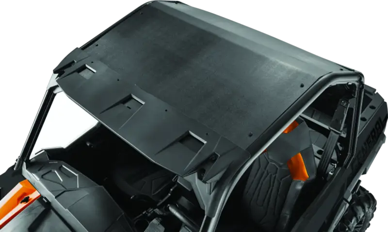 Black UTV roof for Polaris General vented windshield, perfect RV parts & accessories