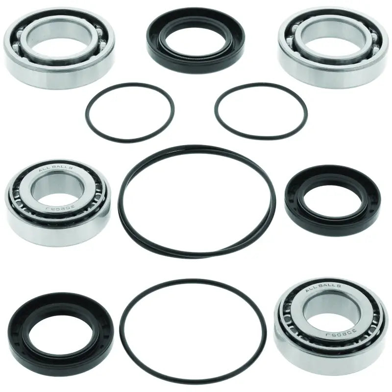 QuadBoss 93-00 Kawasaki KAF620A Mule 2510 4x4 Front Differential Bearing & Seal Kit - RV and Auto Parts