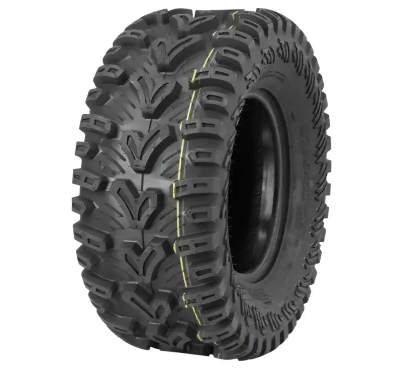 QuadBoss QBT448 Utility Tire - 28x10-14 6Ply - 609343, aggressive tread, exceptional traction, durability for rugged terrains and heavy loads.