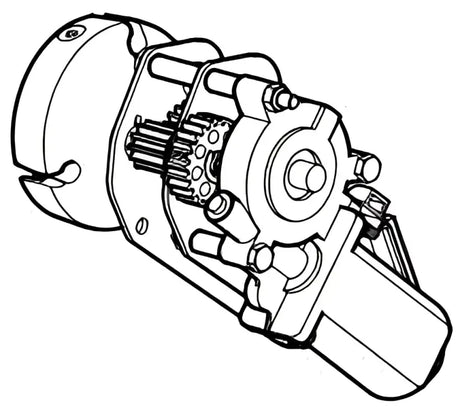 R001104BLK Awning Motor