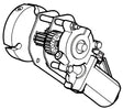 R001104WHT Awning Motor