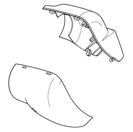 R001931-006 Carefree Cover Kit Motor Alt Blk