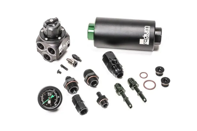 Radium Engineering 01-06 BMW E46 M3 Fuel Pressure Regulator & Filter Kit w/ Stainless - Delivery