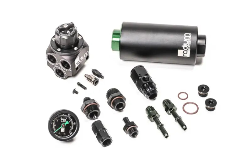 Radium Engineering 01-06 BMW E46 M3 Fuel Pressure Regulator & Filter Kit w/ Stainless - Delivery