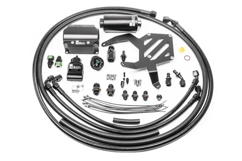 Radium Engineering FR-S/BRZ/GT86/GR86 Fuel Hanger Plumbing Kit w/ Microglass Filter - Delivery