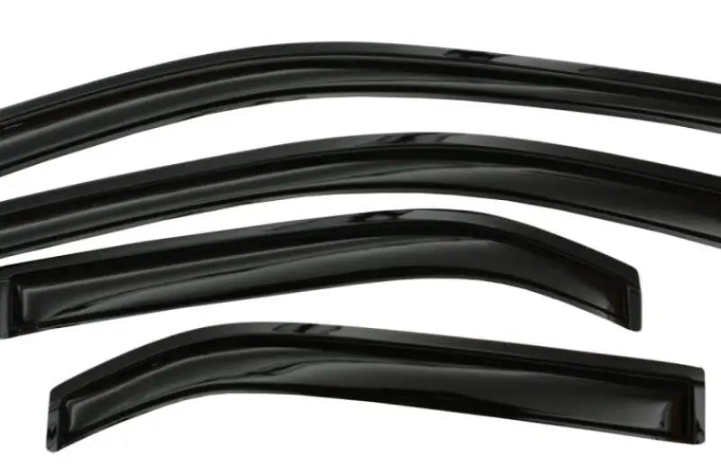 Rainguard High Profile; Tape-On; Smoke; Acrylic; Set of 4 - Truck & Automotive